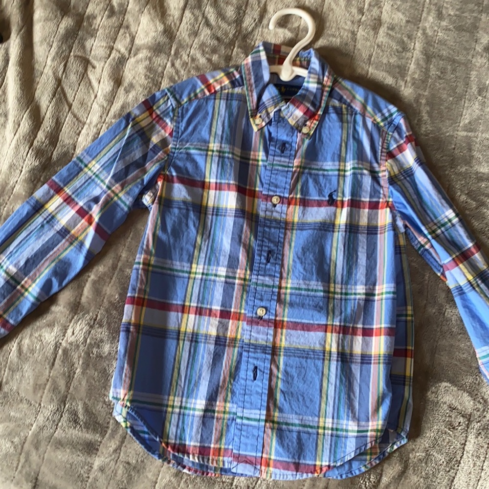 Boys Ralph Lauren Button-Down Shirt
